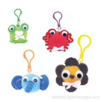 Assorted Animal Pompom DIY Toys (LPP-13)